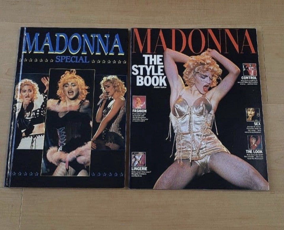 MADONNA Lot of 2 Books The Style Book and Madonna Special Vintage Rare OOP