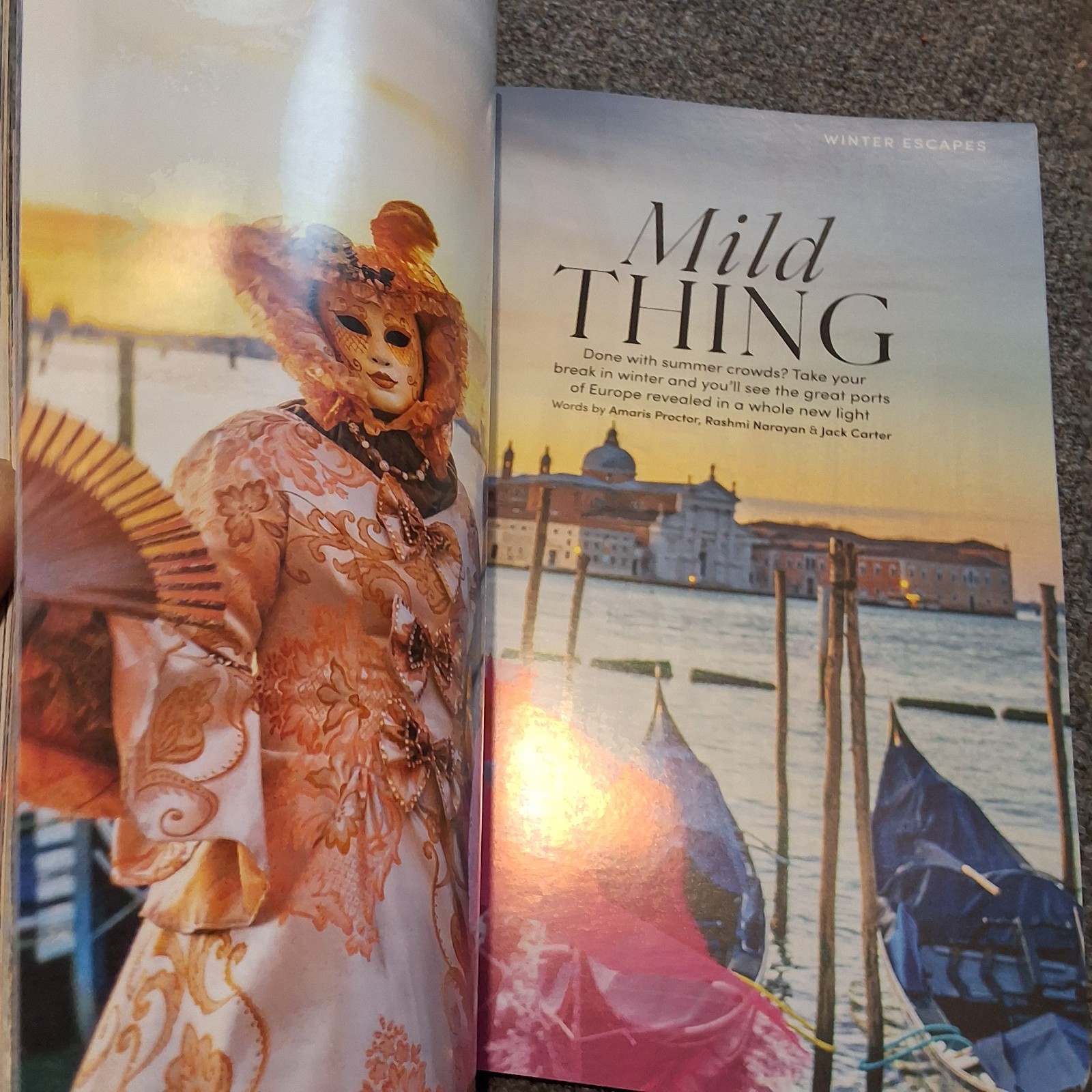 WORLD OF CRUISING Magazine OCT-NOV 25 Venice romania Australia travel Tunisia uk