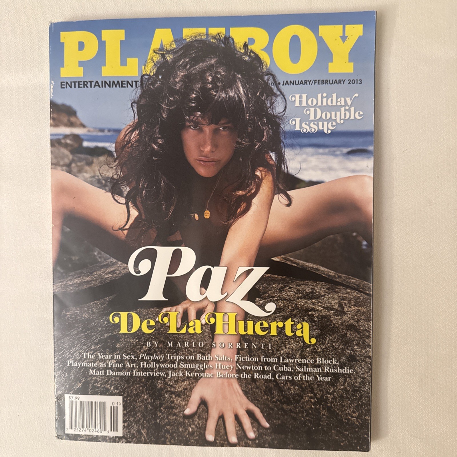 Playboy Magazine January/February 2013 W/Centerfold