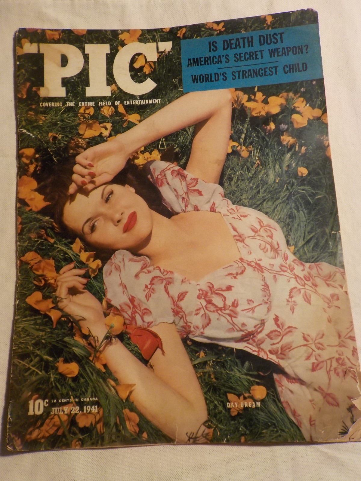 1941 PIC entertainment Fashion Hollywood Magazine