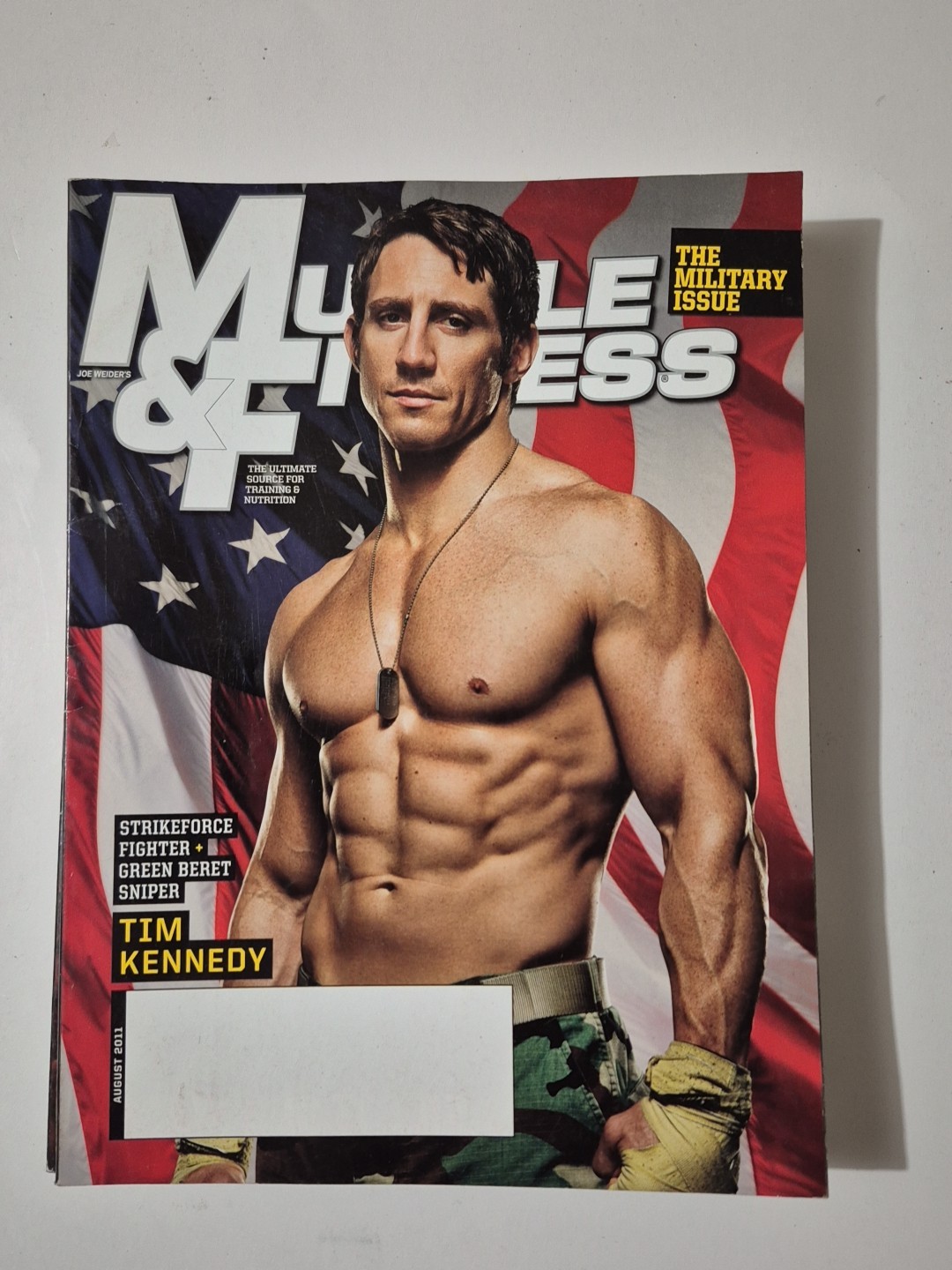 Muscle & Fitness Magazine Lot 7 Mixed Sept 2011- Feb 2019