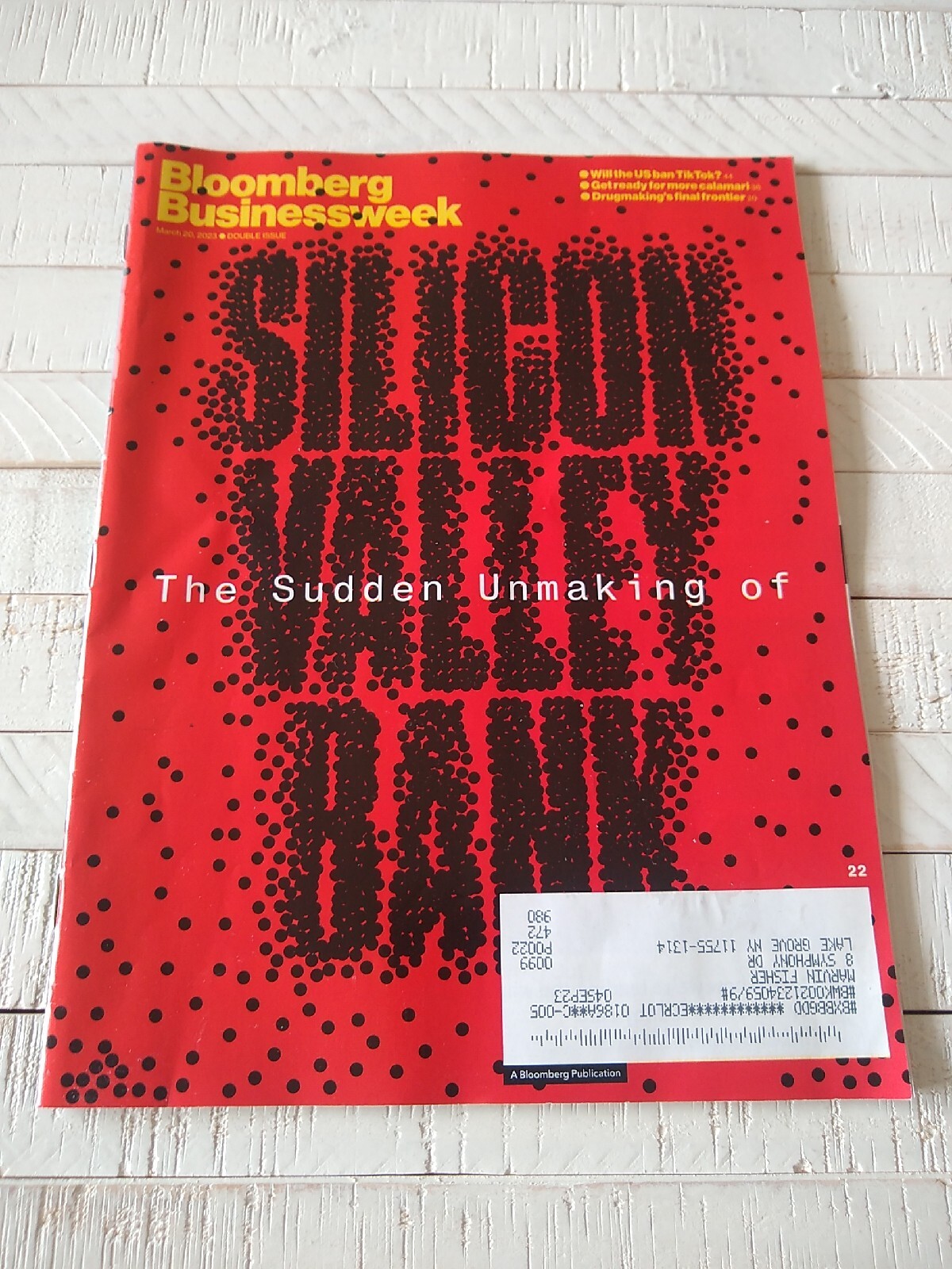 BLOOMBERG BUSINESSWEEK MAG -MAR 20, 2023 -THE SUDDEN UNMAKING OF SILICON VALLEY