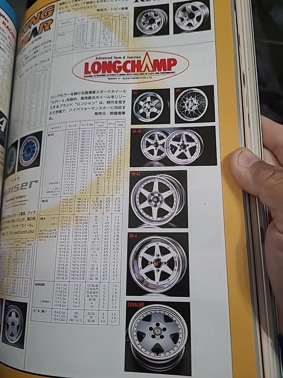 Vintage Gold Car 1994 Parts/accessories Book Japanese car US Seller pre owned