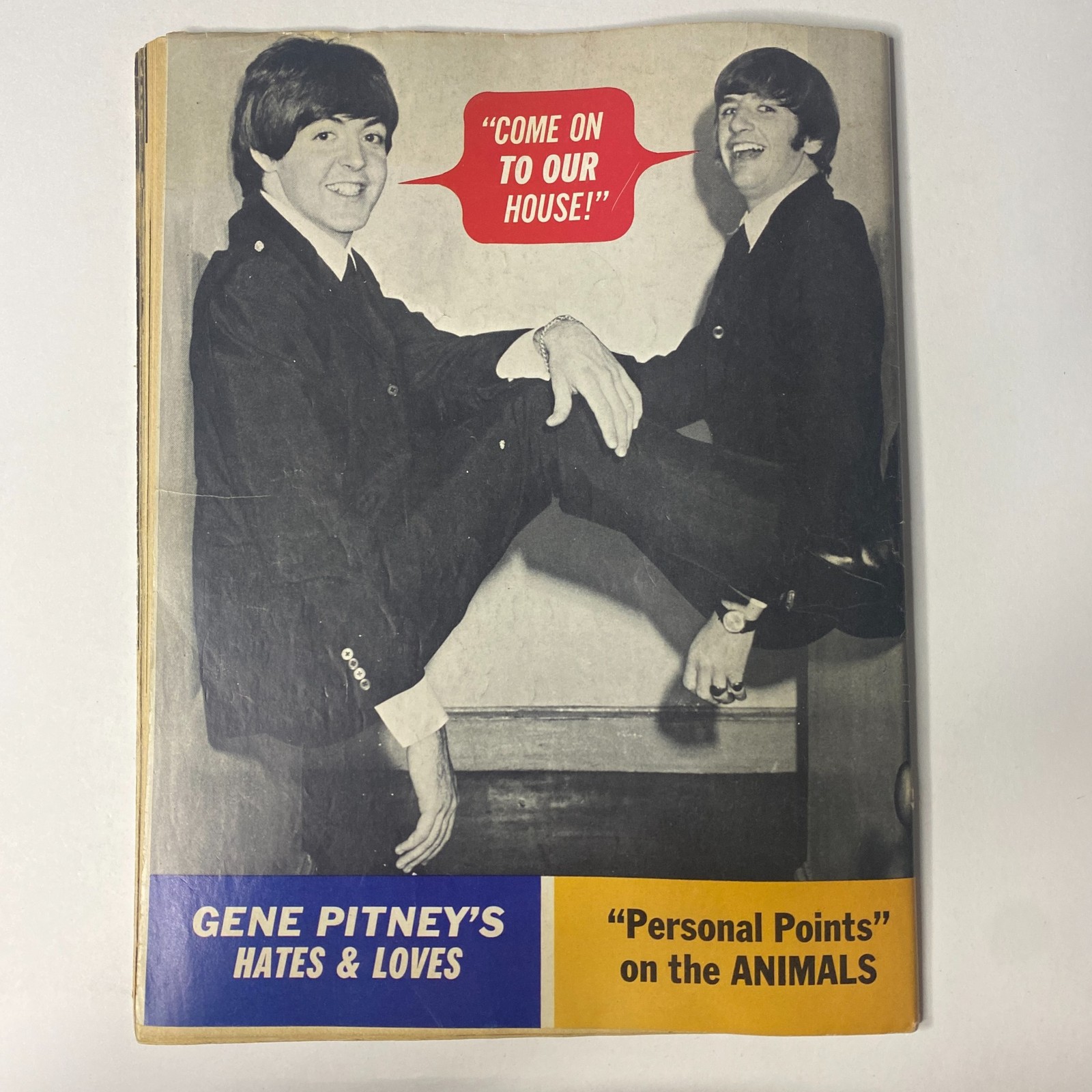 16 Magazine May 1965 Vol 6 No. 12 Rolling Stones w Pinup No Label