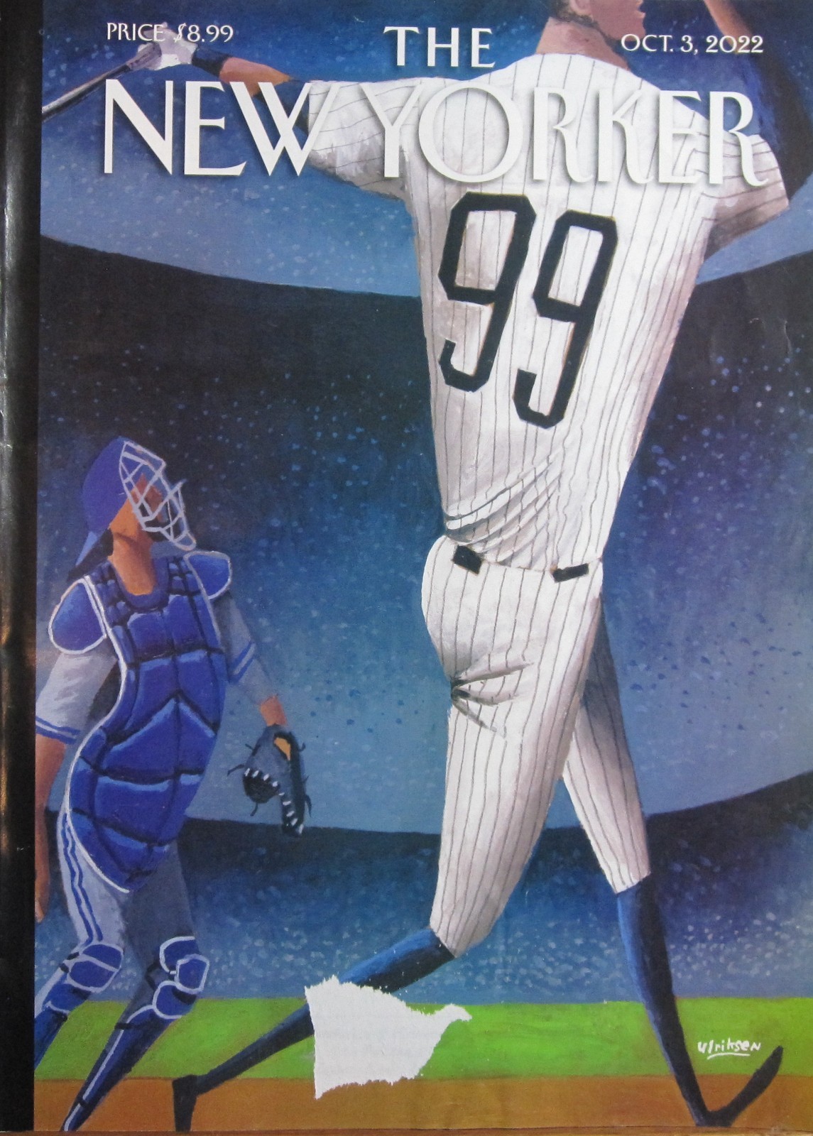 NEW YORKER MAGAZINE OCTOBER 3, 2022 – «All Rise»
