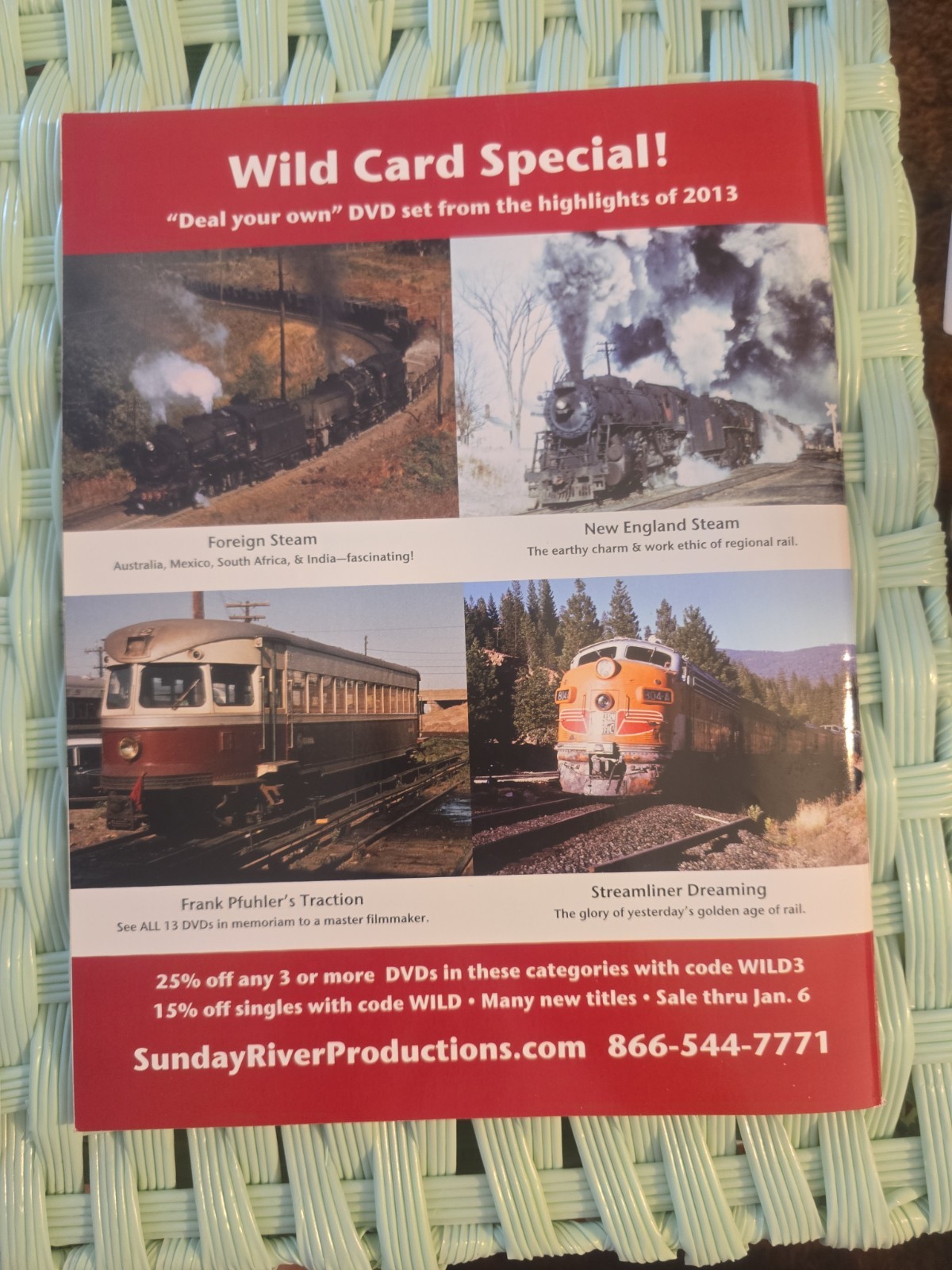 The listing is for the Classic TrainsMagazine of Railroading-Winter 2013 Edition