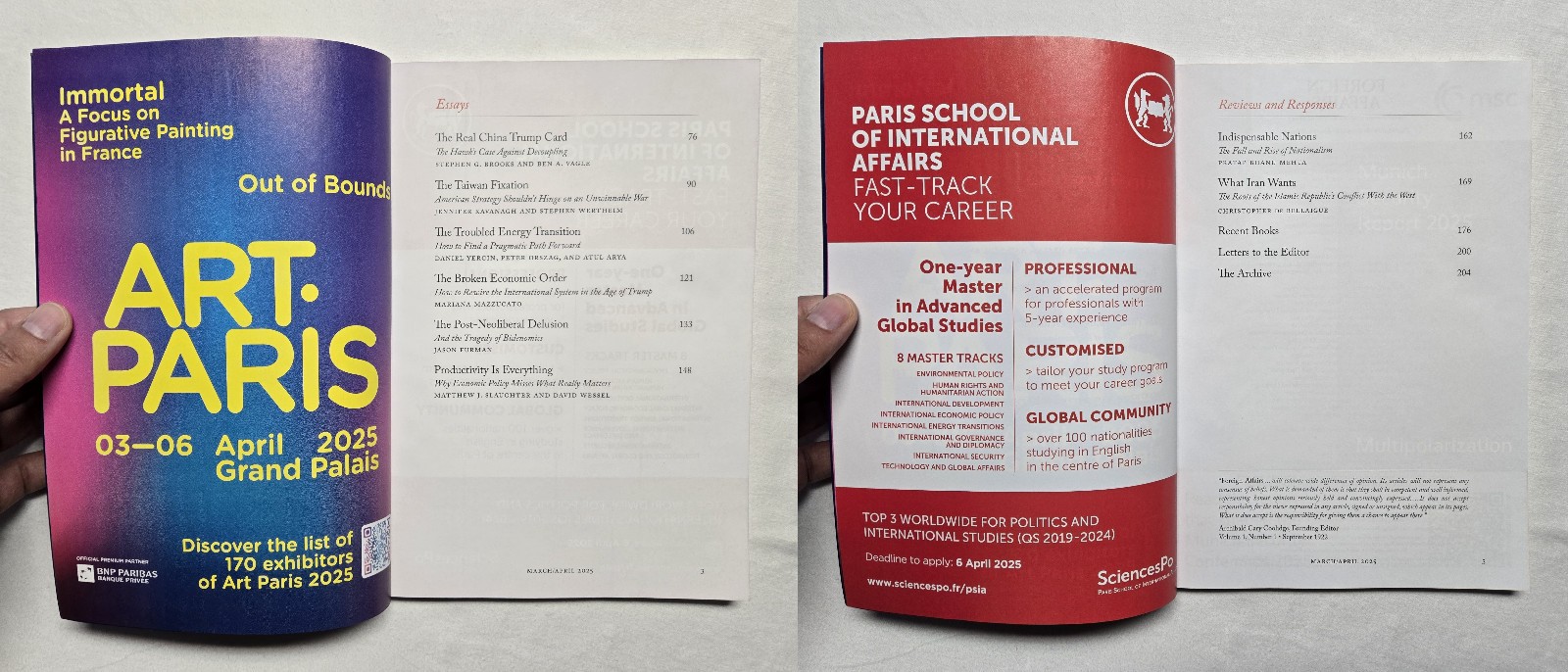 Foreign Affairs Magazine Lot of 4 – 2004/2025 Vol. 103 #4,5 and Vol. 104 #1,2