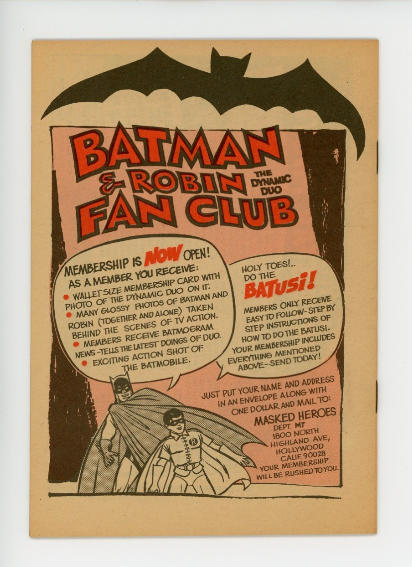 Batman and Joanne Woodward Hollywood Guide to Current and Coming Movies 1966