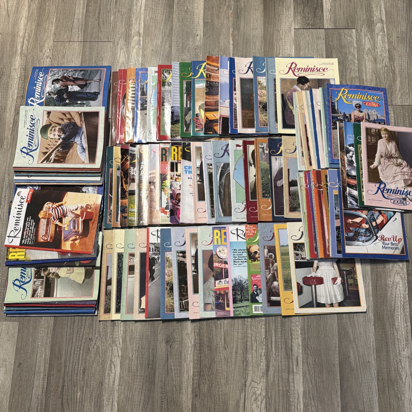 Huge Lot 110+ Reminisce Magazines Years Retro Americana Ads