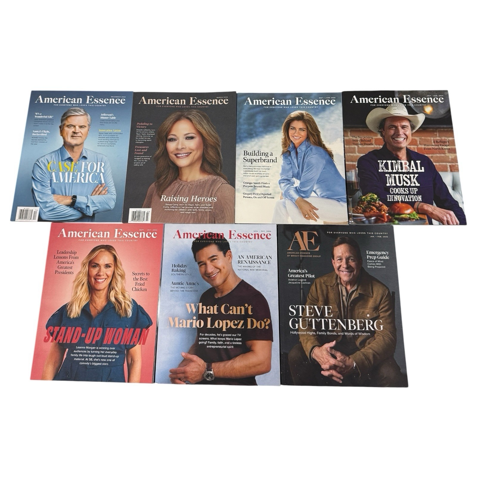 American Essence Magazine Lot of 7 Issues from 2022 – 2025