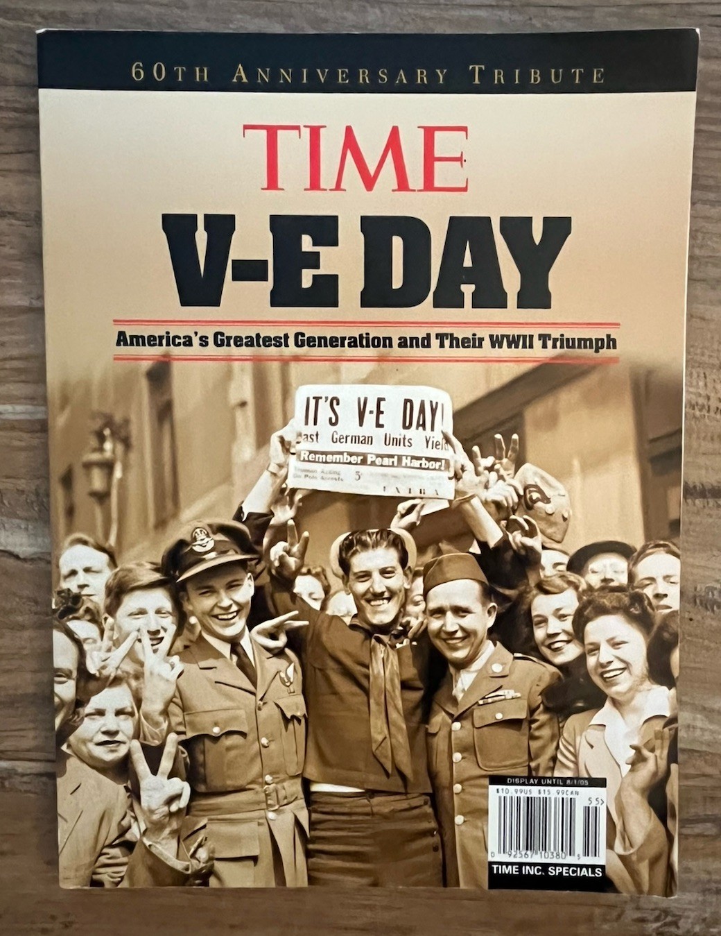 Time V – E Day 60th Anniversary Tribute Book America’s Greatest Generation WWll