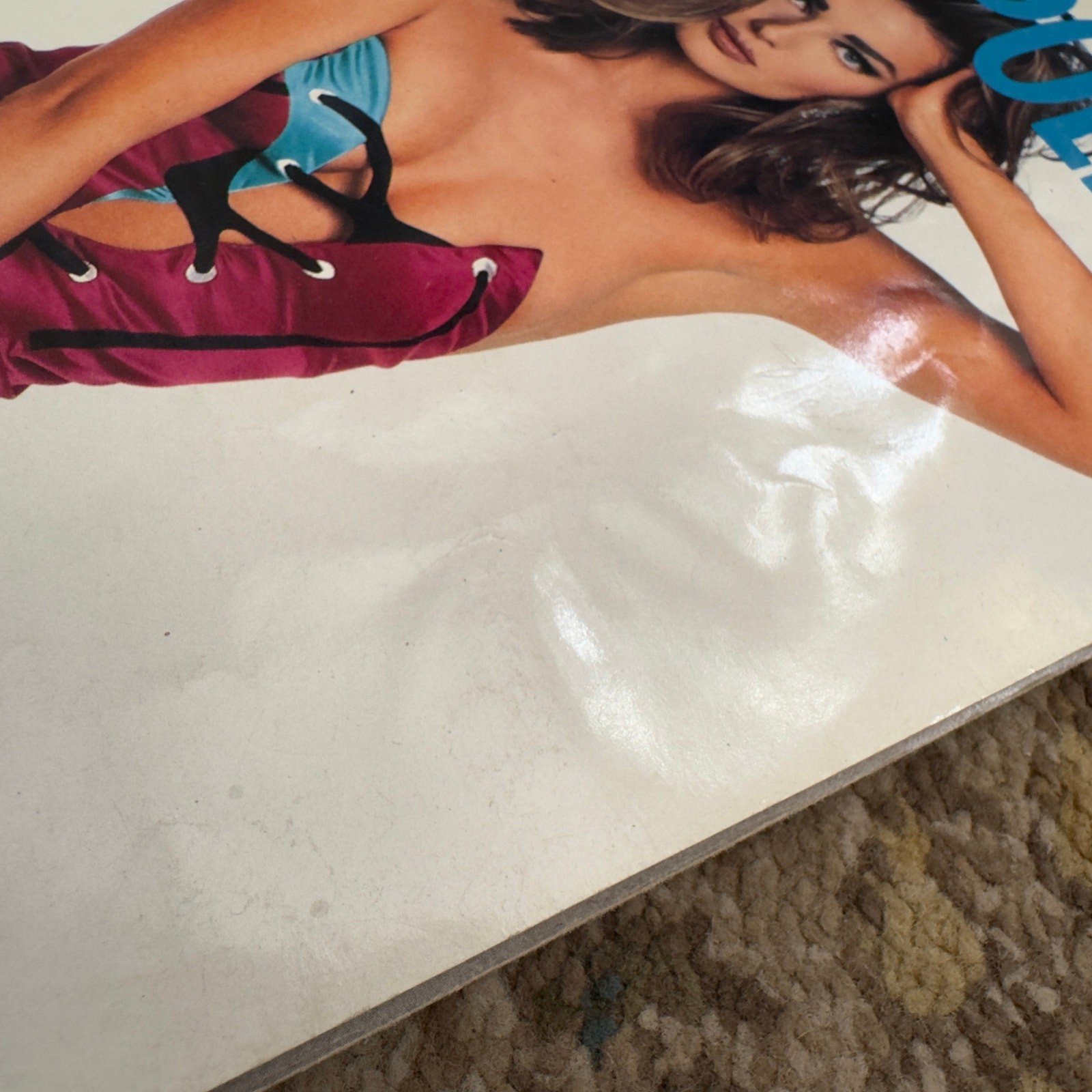 August 1992 COSMOPOLITAN MAGAZINE Paulina PORIZKOVA México Spanish Language
