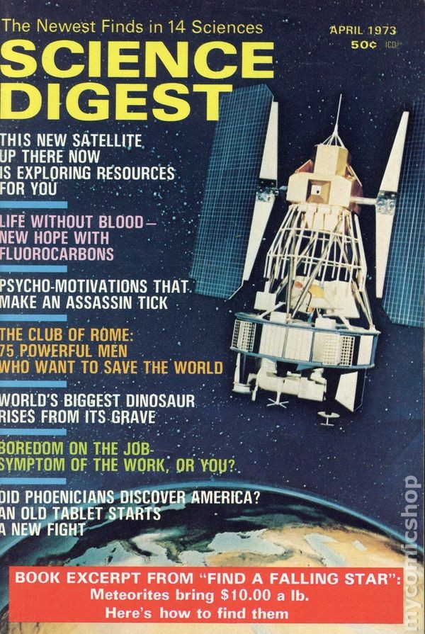 Science Digest Digest Vol. 73 #4 VF 1973 Stock Image