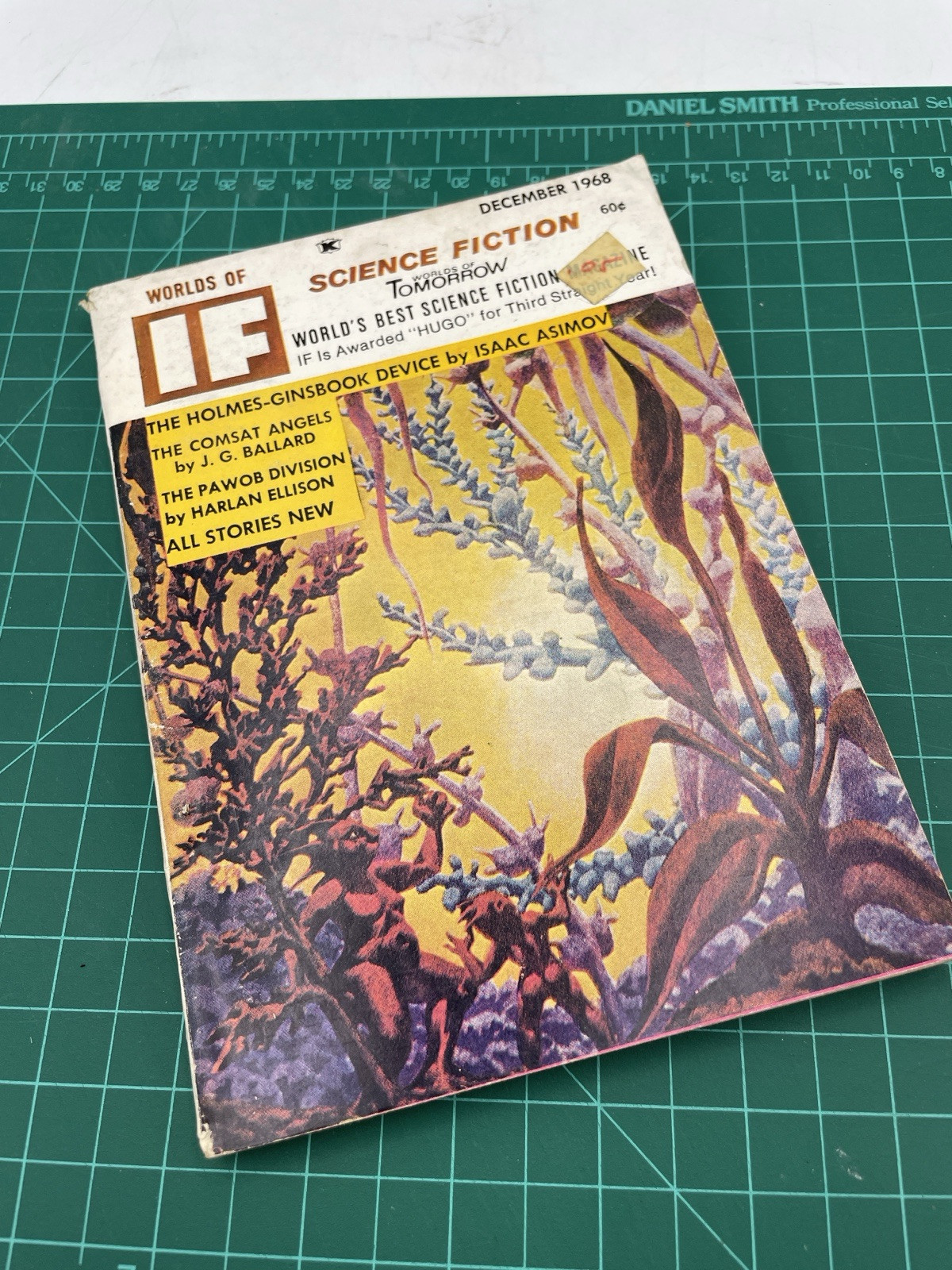 Worlds of If | Dec 1968 | Asimov Harlan Ellison Ginsbook Devise
