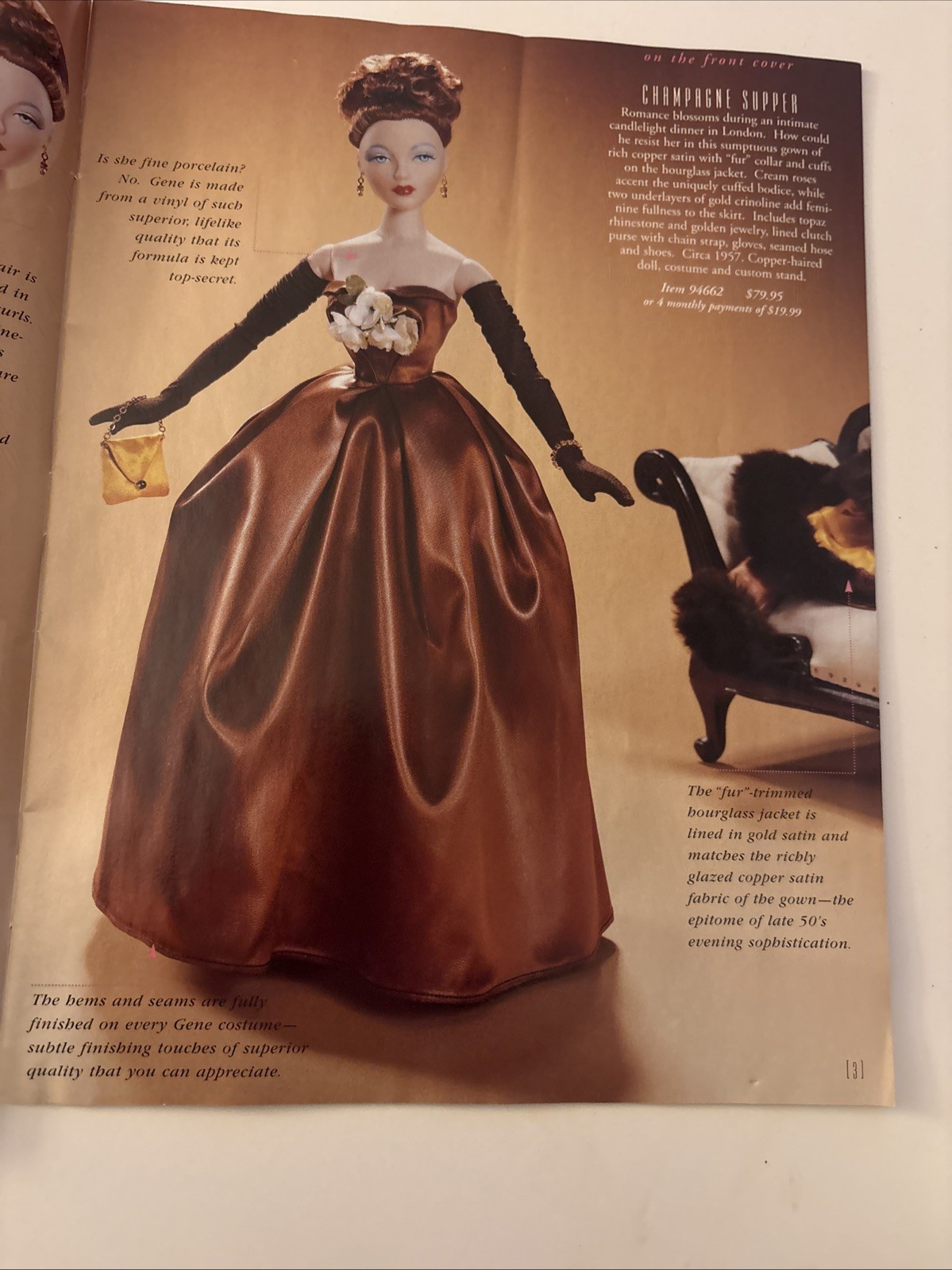 The Gene Book Doll Catalog Fall Winter 1998 Ashton Drake Galleries