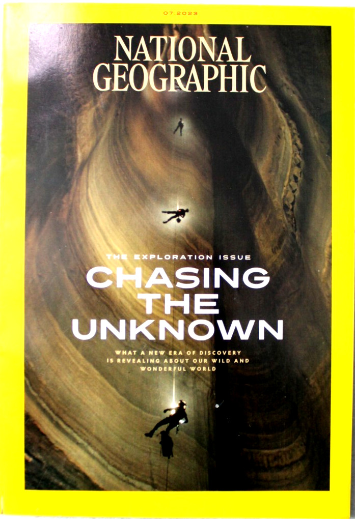 NATIONAL GEOGRAPHIC JULY 2023 Chasing the Unknown Sea Snakes Amazon Roman Baths