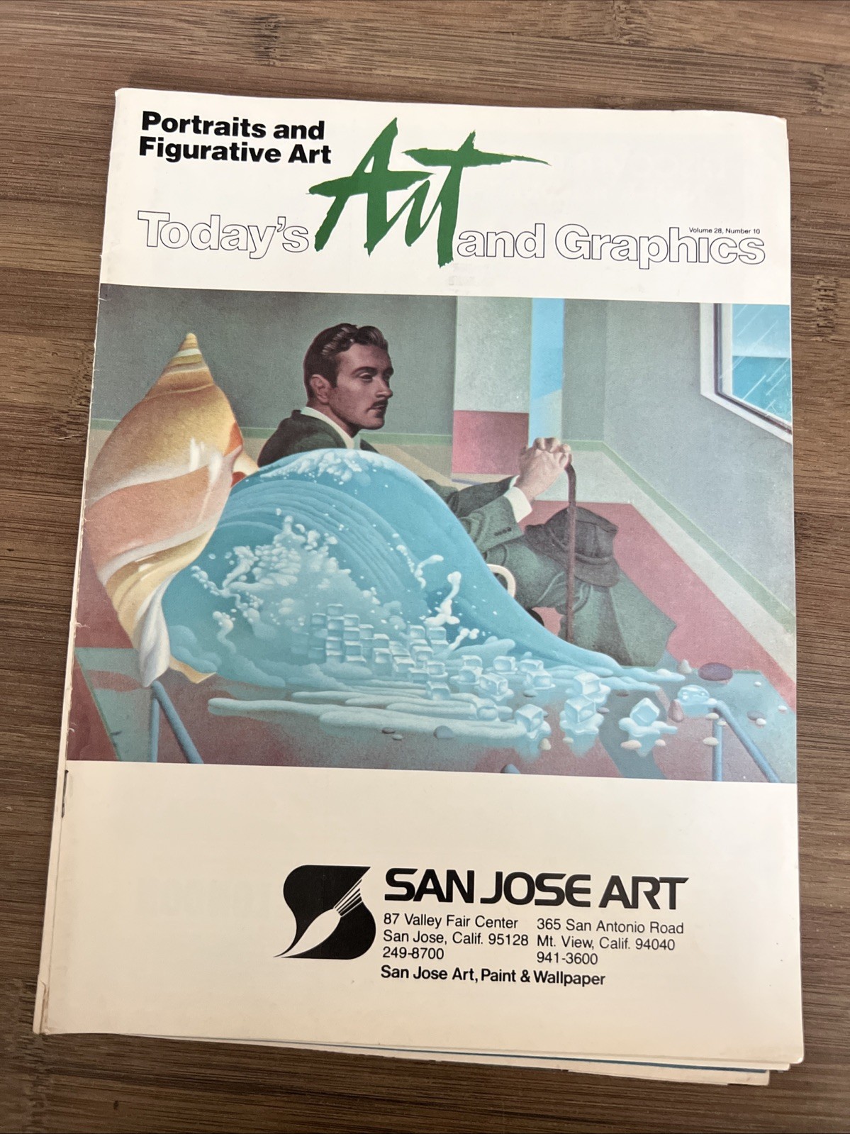 Today’s Art And Graphics 1980 San Jose Art Vintage Magazine Ads