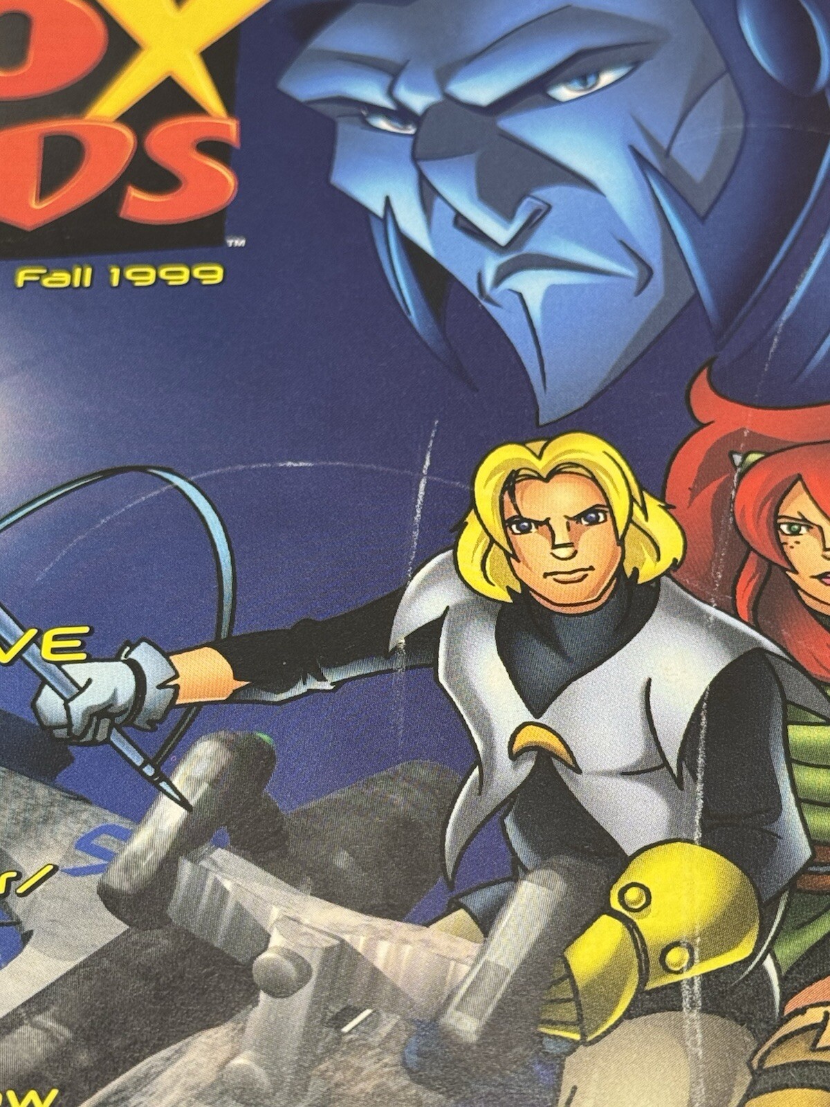 FOX KIDS MAGAZINE – FALL 1999 / XYBER 9 COVER / COMPLETE WITH POSTER