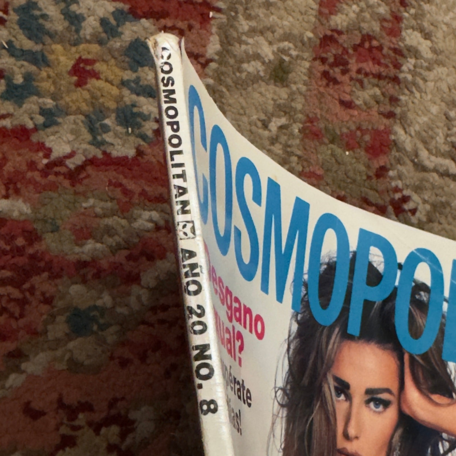 August 1992 COSMOPOLITAN MAGAZINE Paulina PORIZKOVA México Spanish Language