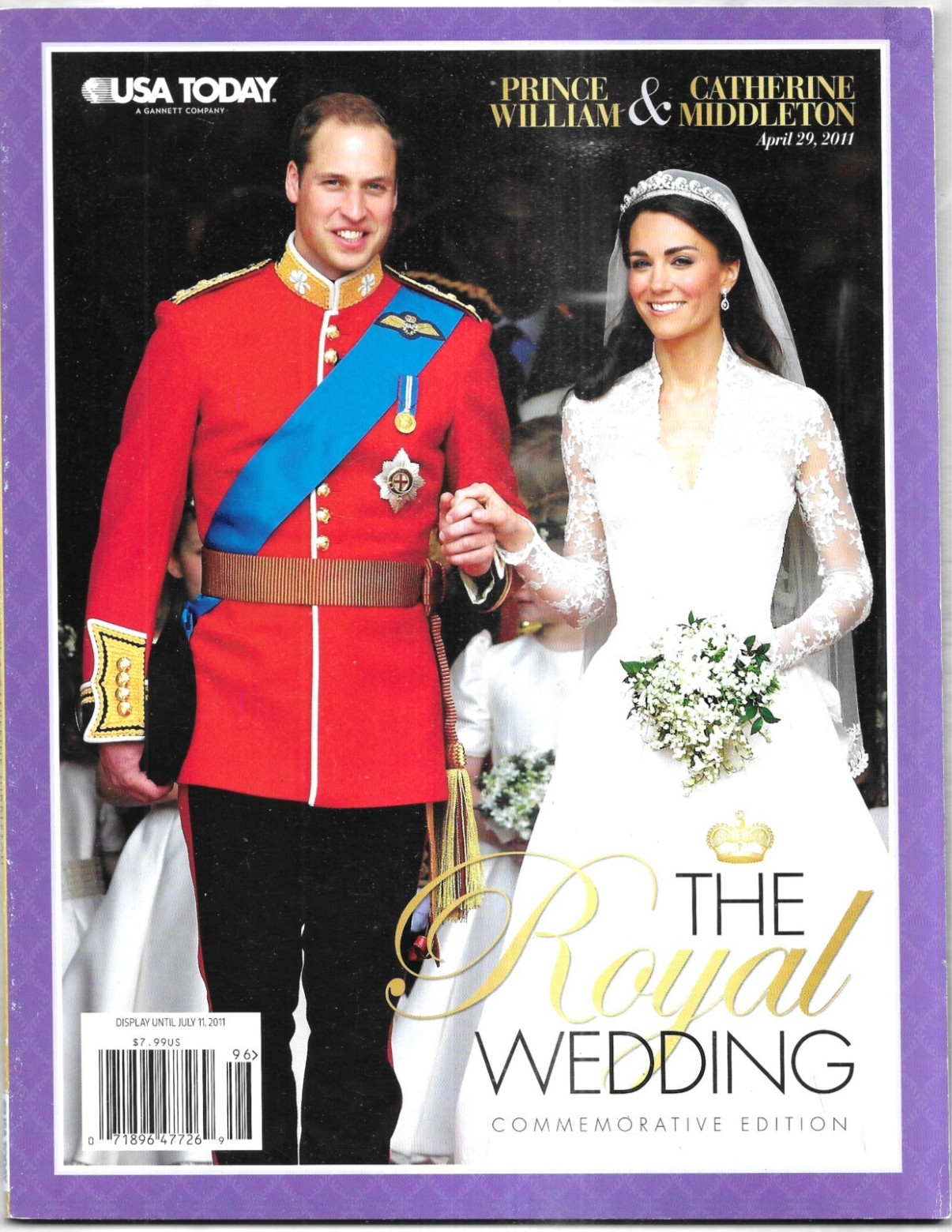 USA Today Magazine Kate Middleton Royal Wedding Prince William Special Issue