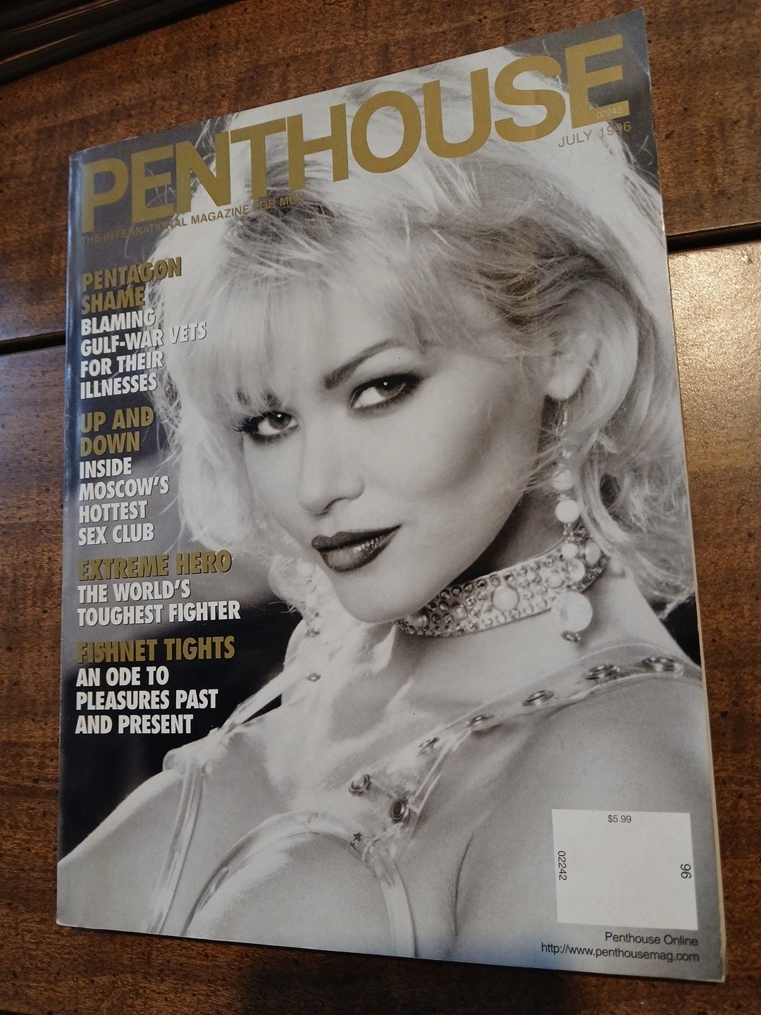Vintage 1996 PENTHOUSE Magazines, Complete Set of 12 (Jan-Dec) with Centerfolds