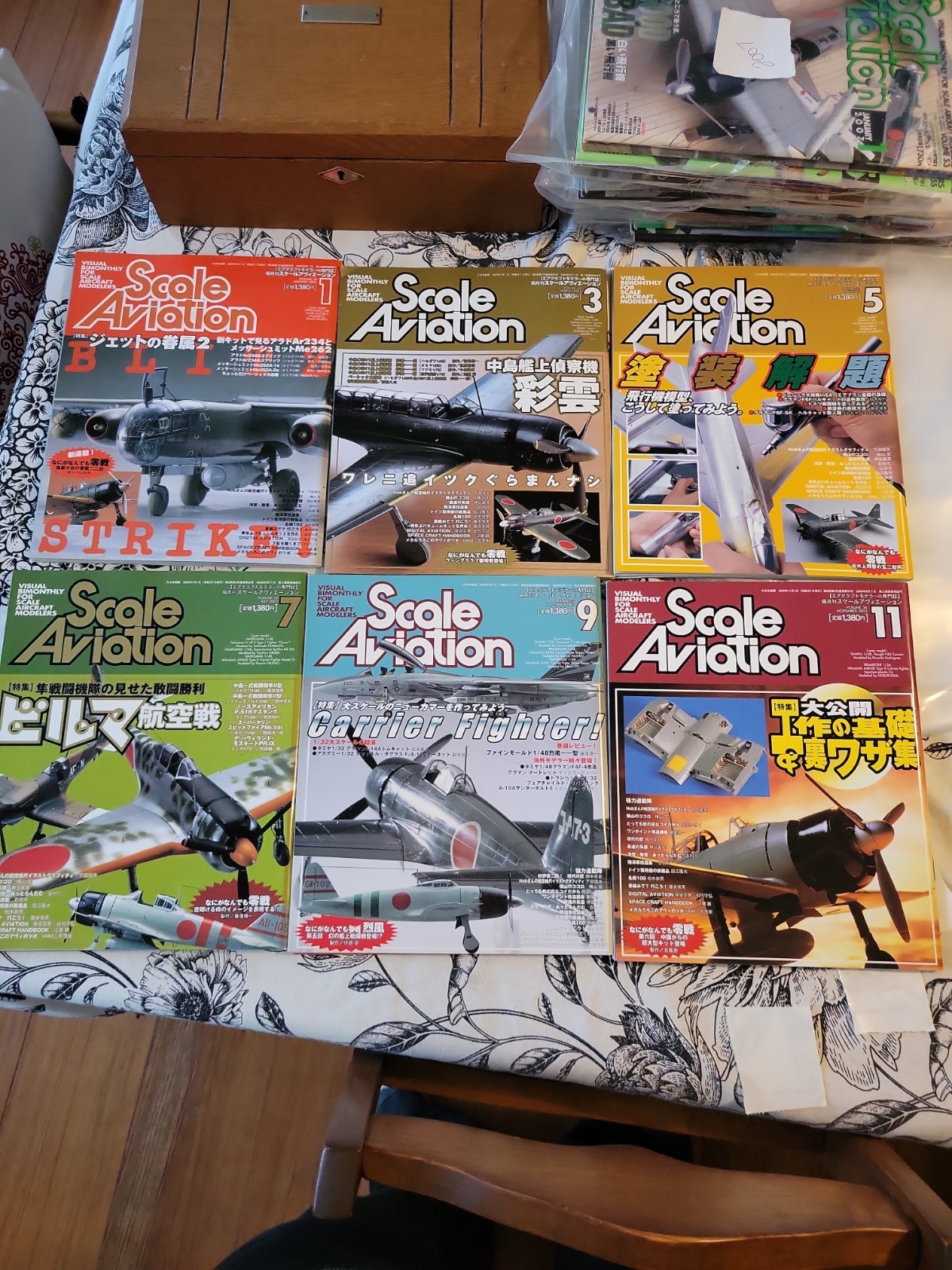 Scale Aviation 2003 Lot Complete Magazine Japanese Japan Model Aircraft