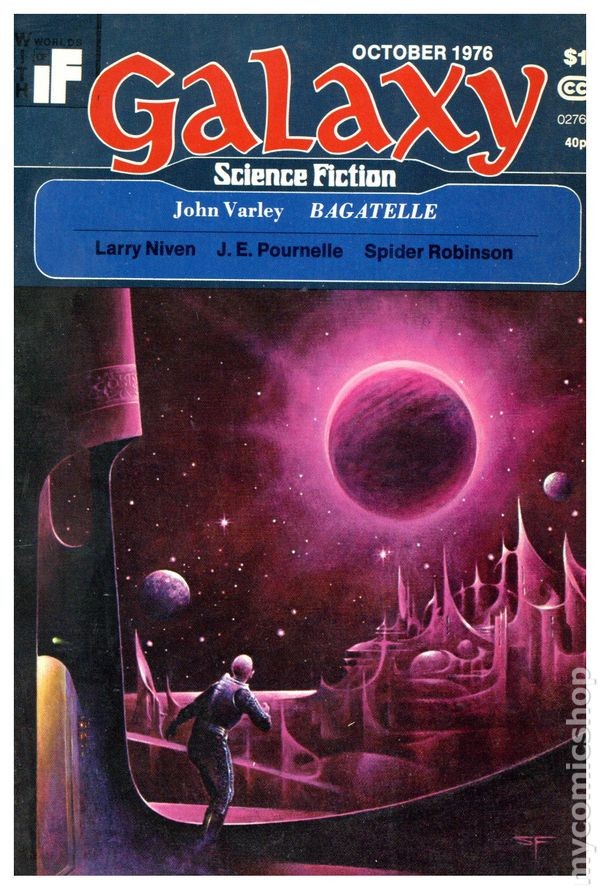 Galaxy Science Fiction Vol. 37 #7 VG 4.0 1976 Stock Image Low Grade