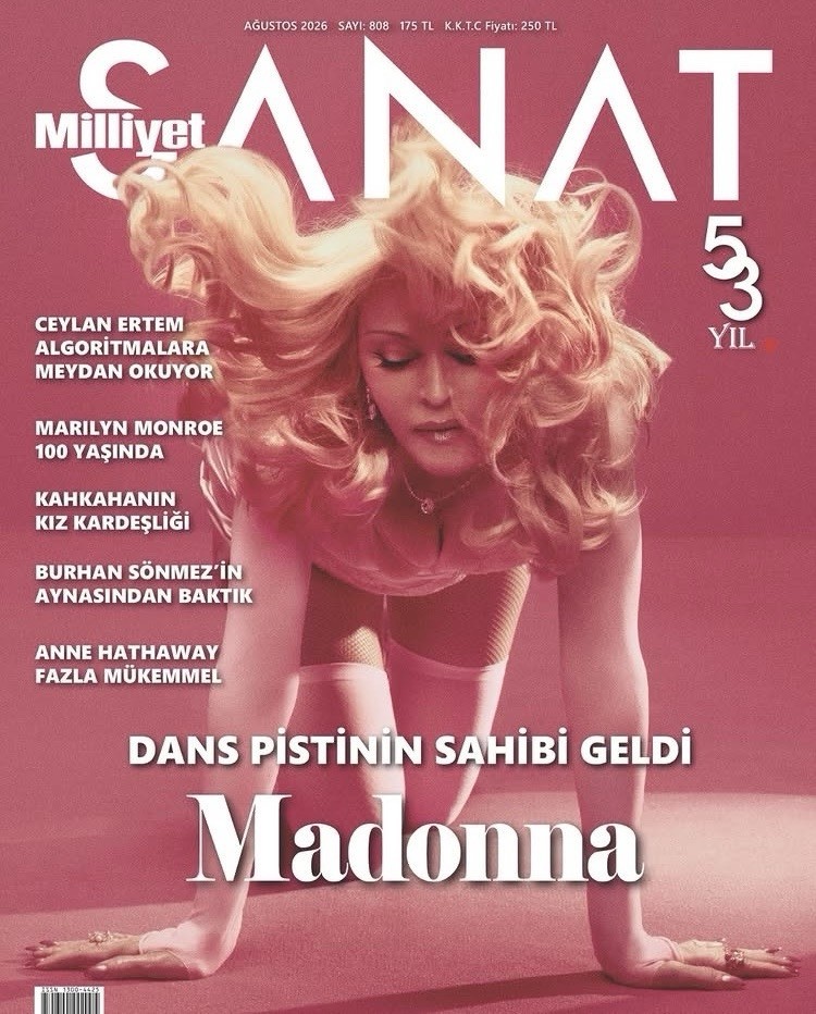 Milliyet Sanat Turkish Magazine August 2026 – Madonna