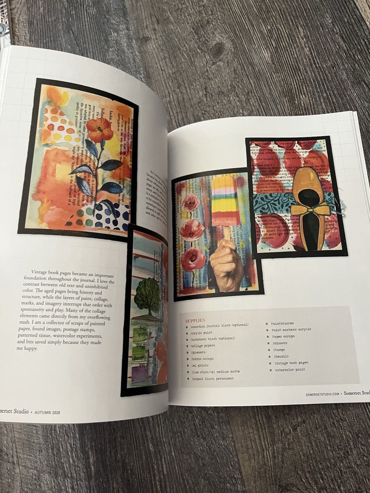Stampington & Co Magazine! Somerset Studio Aug/Sept/Oct 2026! Brand New Release!