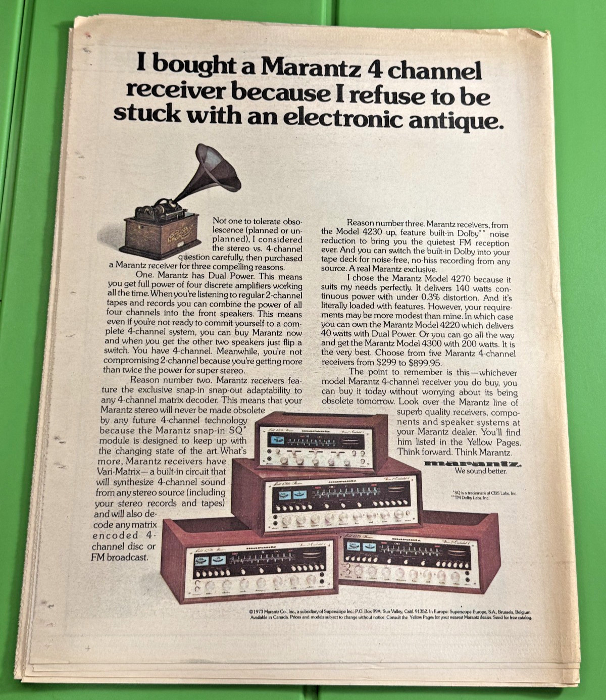 Rolling Stone Magazine #158 April 11, 1974 Marvin Gaye