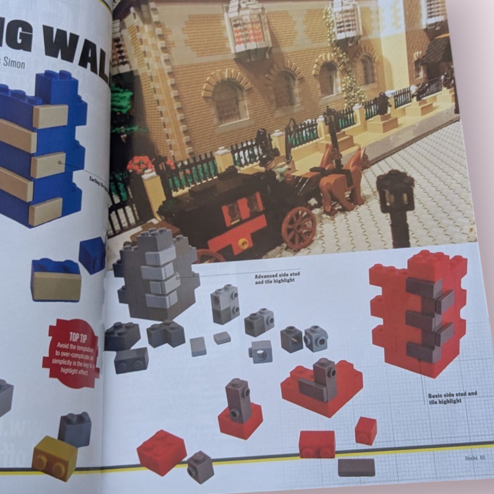 Blocks Magazine Bundle x 4 Issues #03-#06 Building/collector LEGO Books