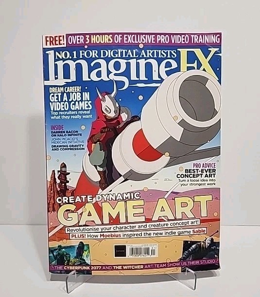 Imagine FX Magazine January 2019 Issue 169 Get a Job In Video Games