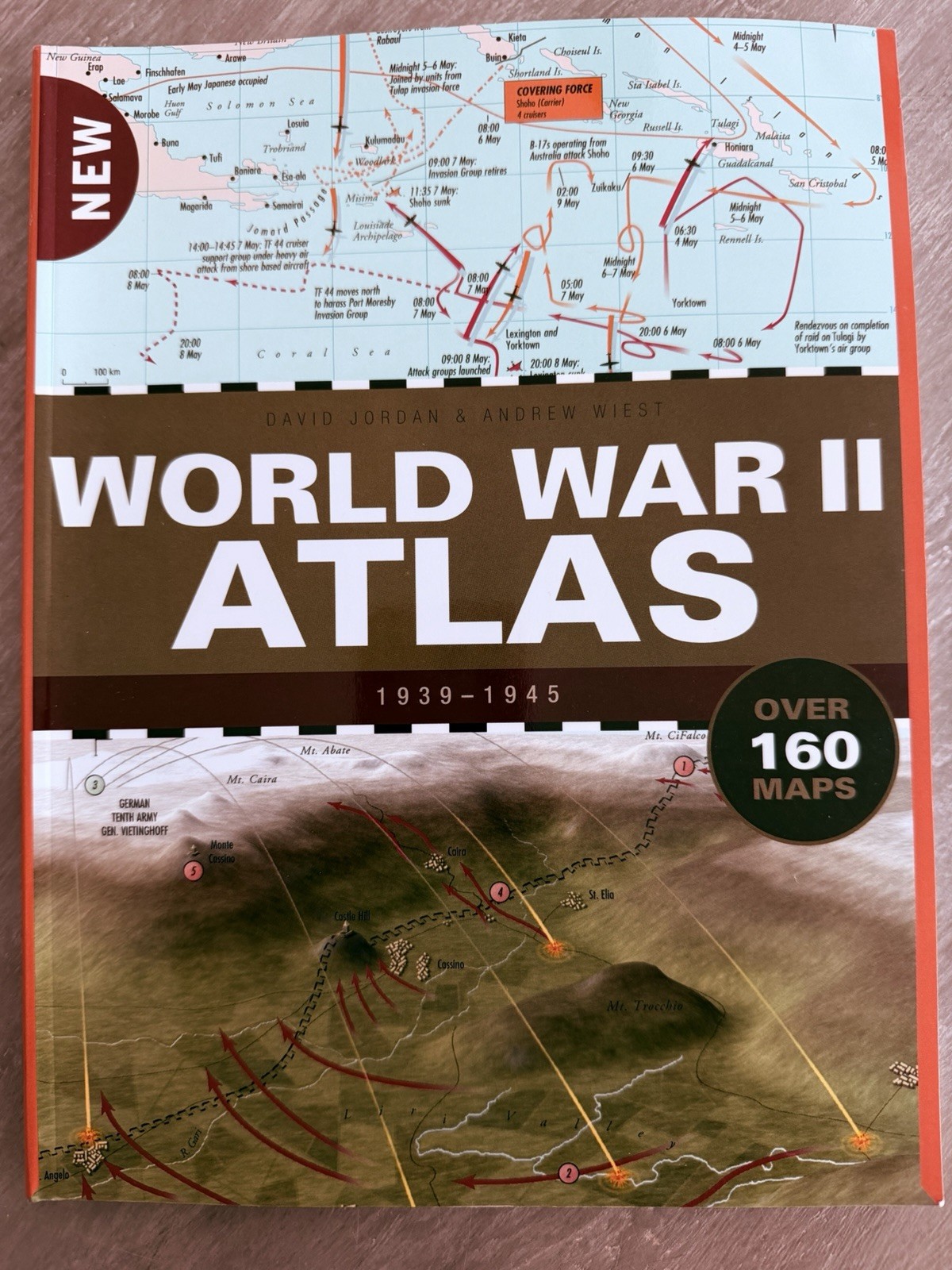 WORLD WAR II ATLAS 1939-1945 Over 160 Maps 2023 AMBER BOOKS