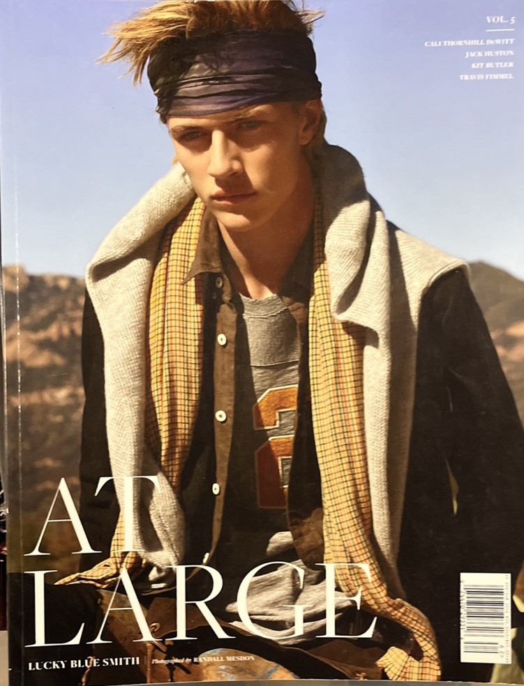 At Large Magazine Vol. 5 Lucky Blue Smith Cover High Fashion Spring/Summer 2016