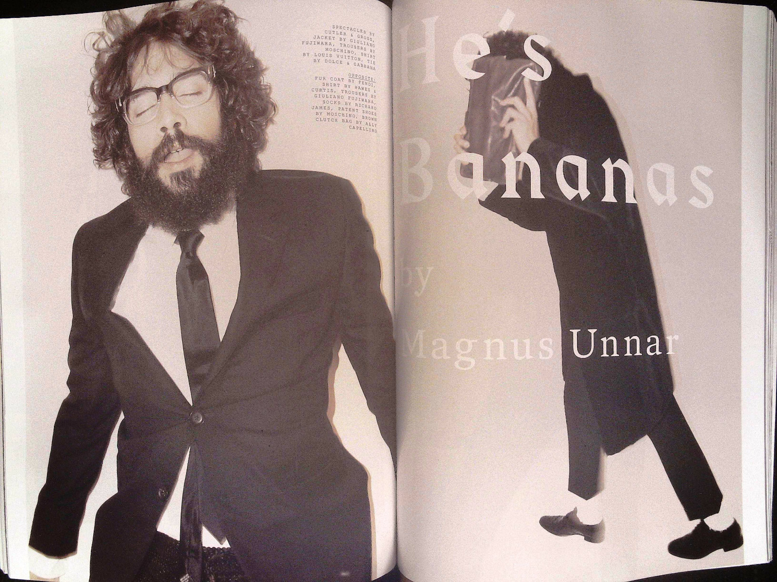 MAN ABOUT TOWN #3 A/W 2008 JAMES FRANCO Helena Christensen BOYD HOLBROOK @Exclt
