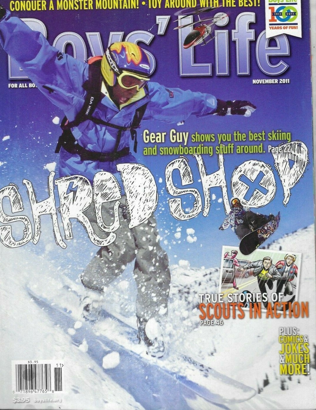 Boys Life Magazine Best Skiing and Snowboarding True Stories Scouts in Action