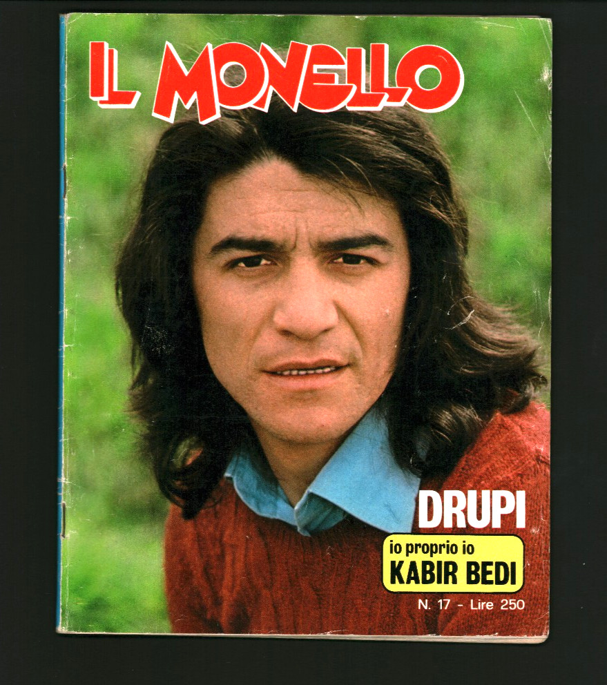 Il Monello April 1976 Italian Rock Star Drupi Actress Giovanna Ralli & Comics