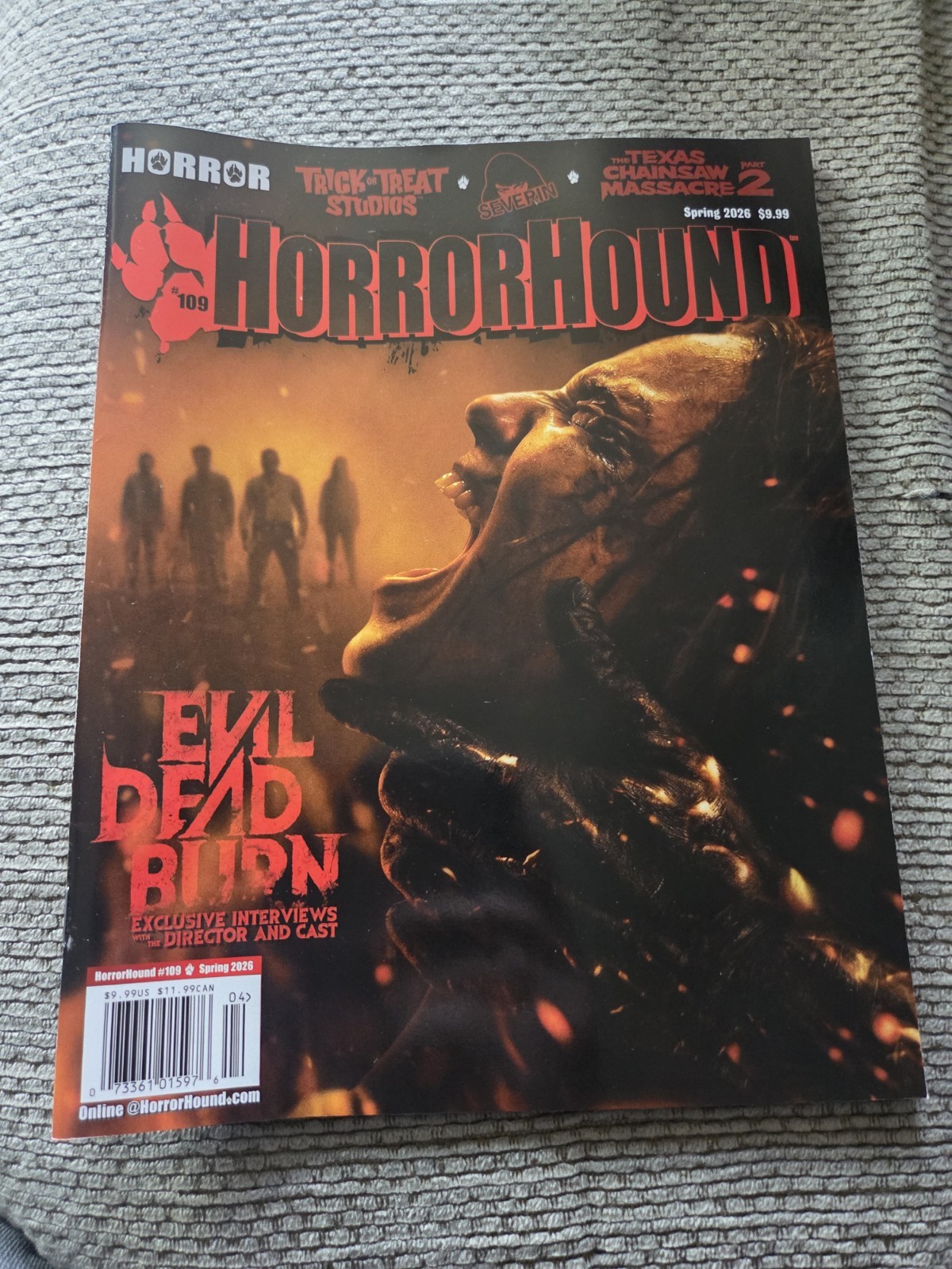 Horror Hound Magazine #109 Spring 2026: Evil Dead Burn