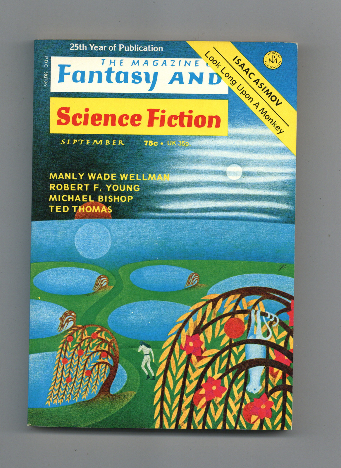Magazine of Fantasy and Science Fiction Vol. 47 #3 NM 9.4 1974