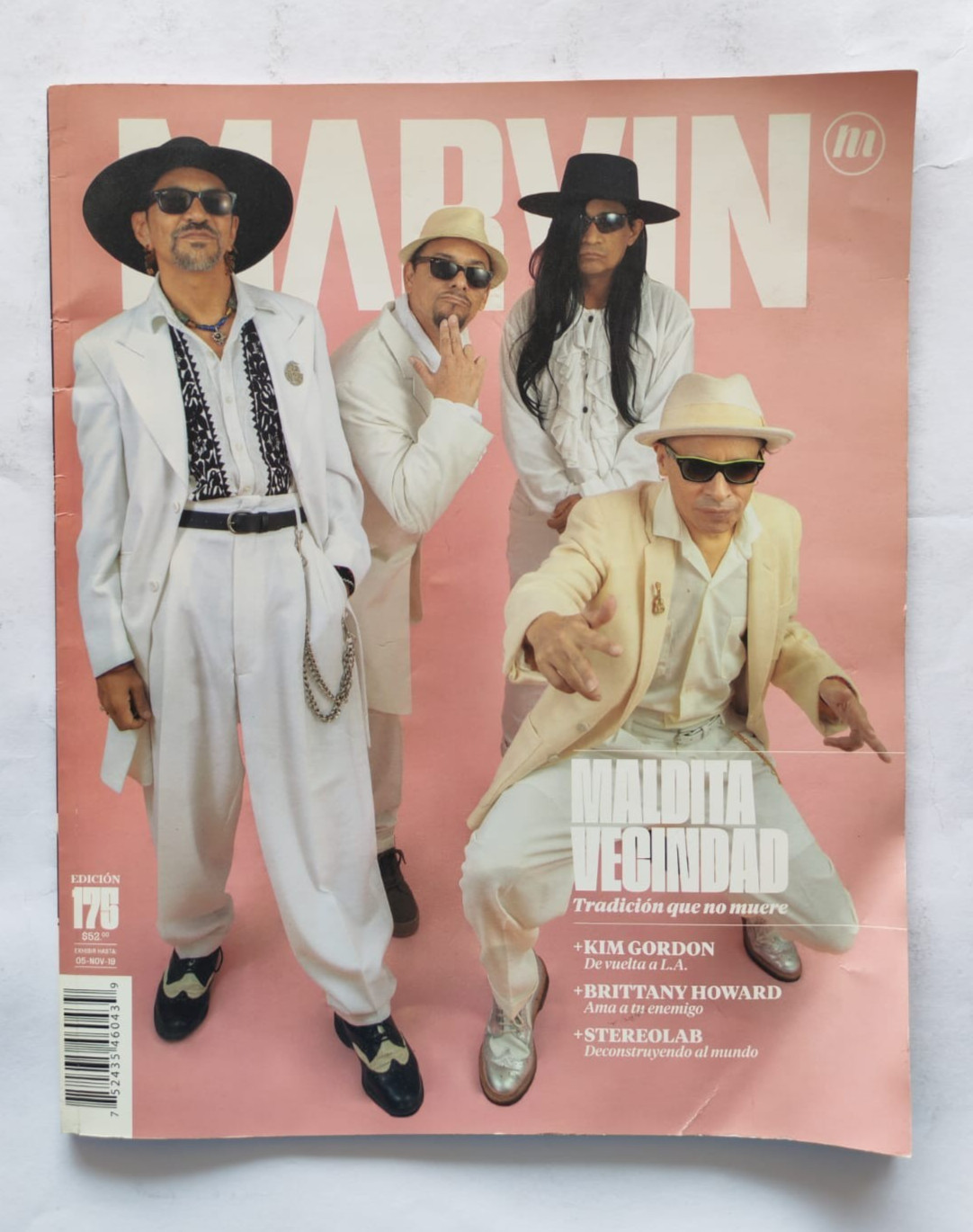 MARVIN MEXICAN MAGAZINE, No 175 OCTOBER 2019, MALDITA VECINDAD ON COVER