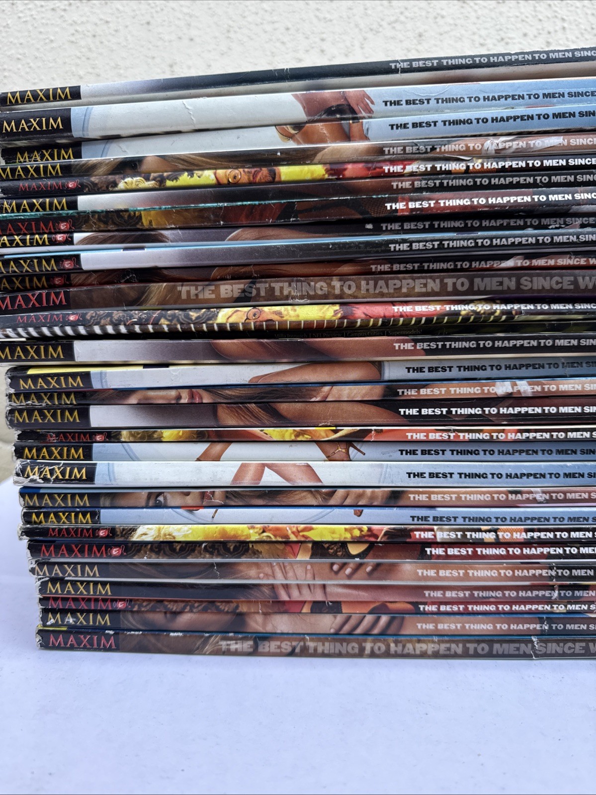 Maxim Magazine Lot of 28 Issues 2000s Vintage Men’s Lifestyle Models Pop Culture