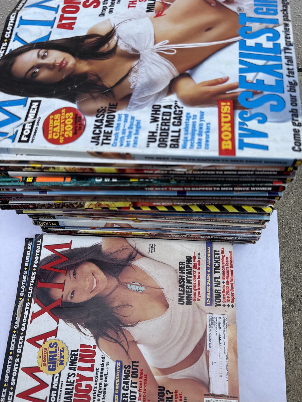 Maxim Magazine Lot of 28 Issues 2000s Vintage Men’s Lifestyle Models Pop Culture