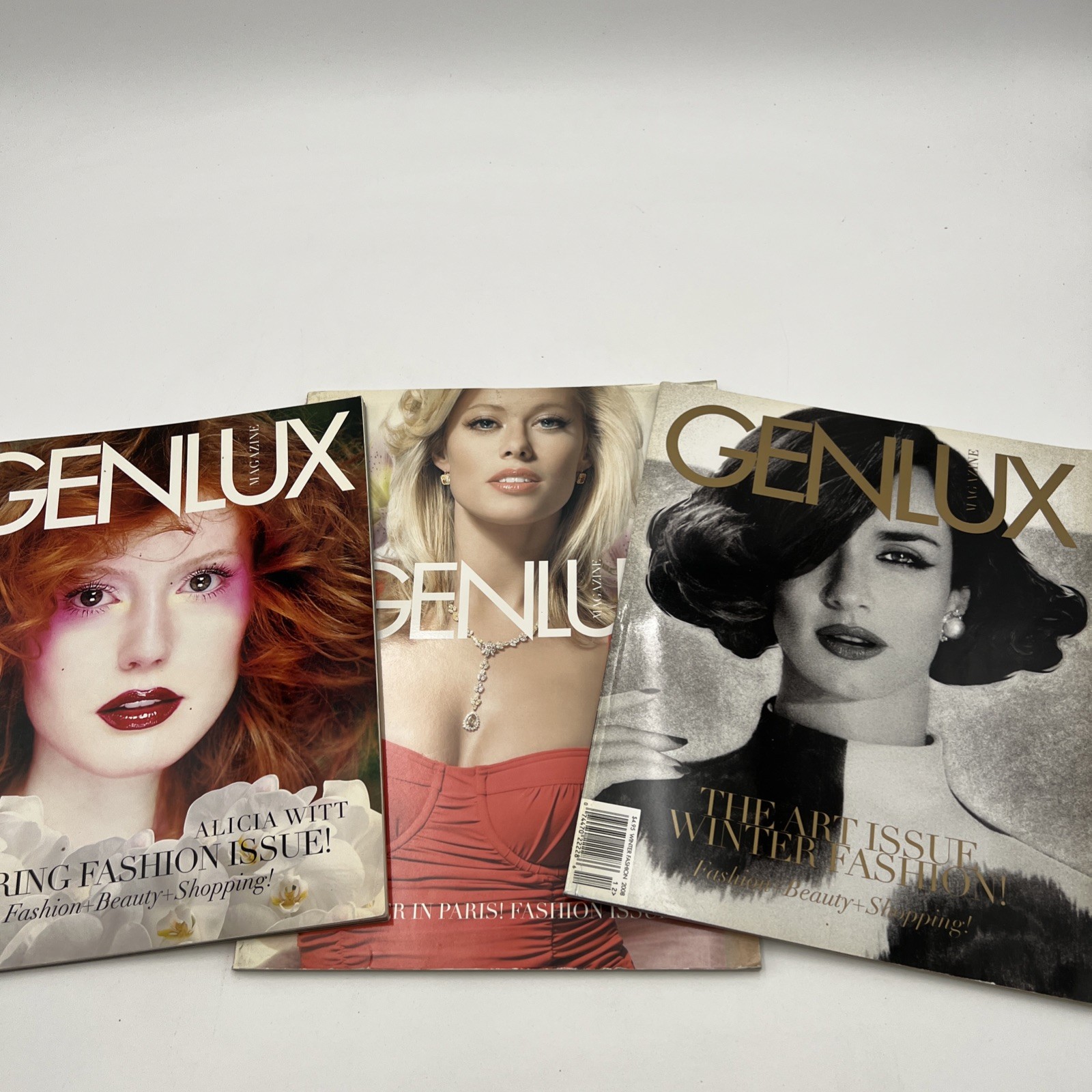 Genlux Magazine Alicia Witt – Paz Vega – Vendela Kirsebom 2006-2008 Lot 3