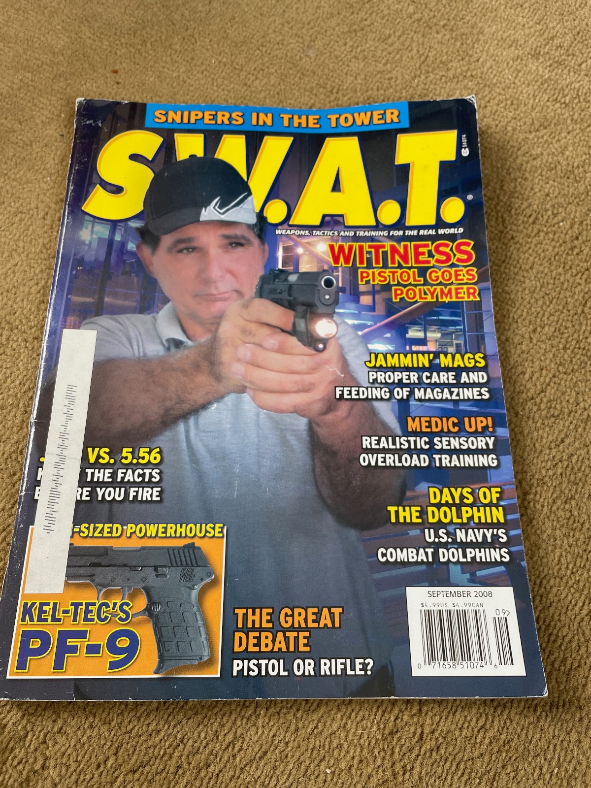 SWAT Special Weapons and Tactics Magazine 2008 2009 2010 tactical training gear
