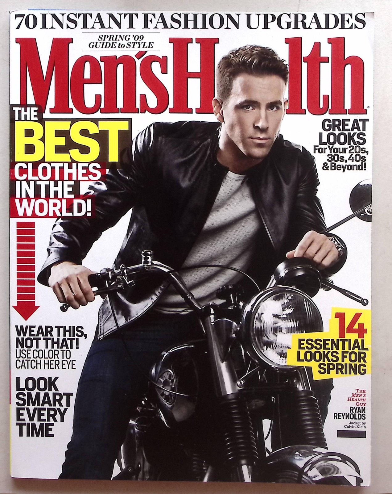 MEN’S HEALTH MAGAZINE MARCH 2009 70 INSTANT FASHION UPGRADES B2418