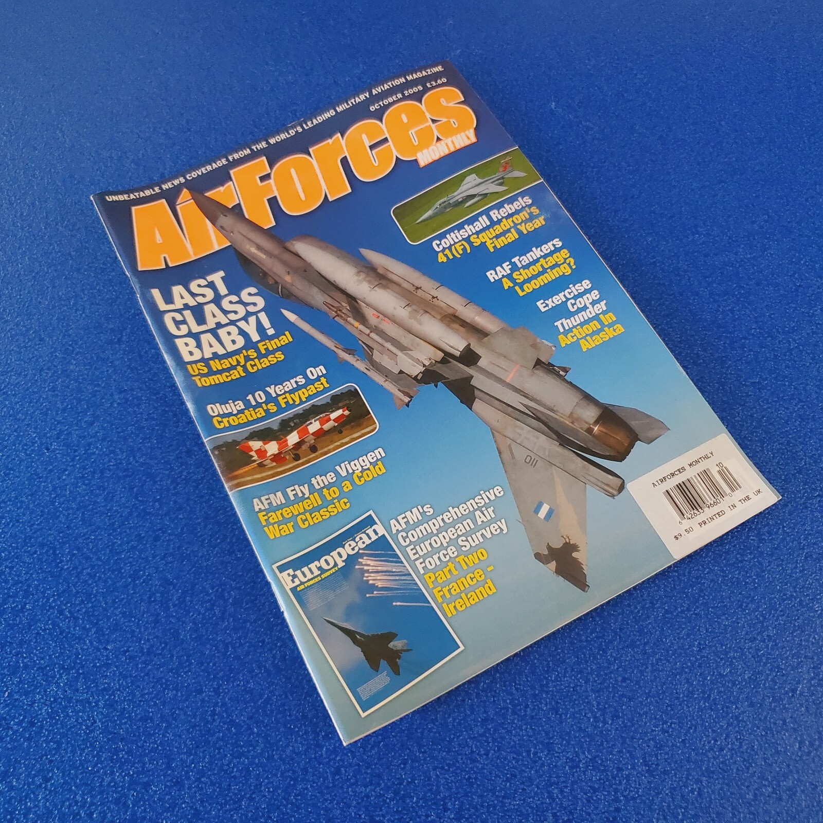 AIR FORCES MONTHLY LAST CLASS BABY! US NAVY’S FINAL TOMCAT CLASS OCTOBER 2005