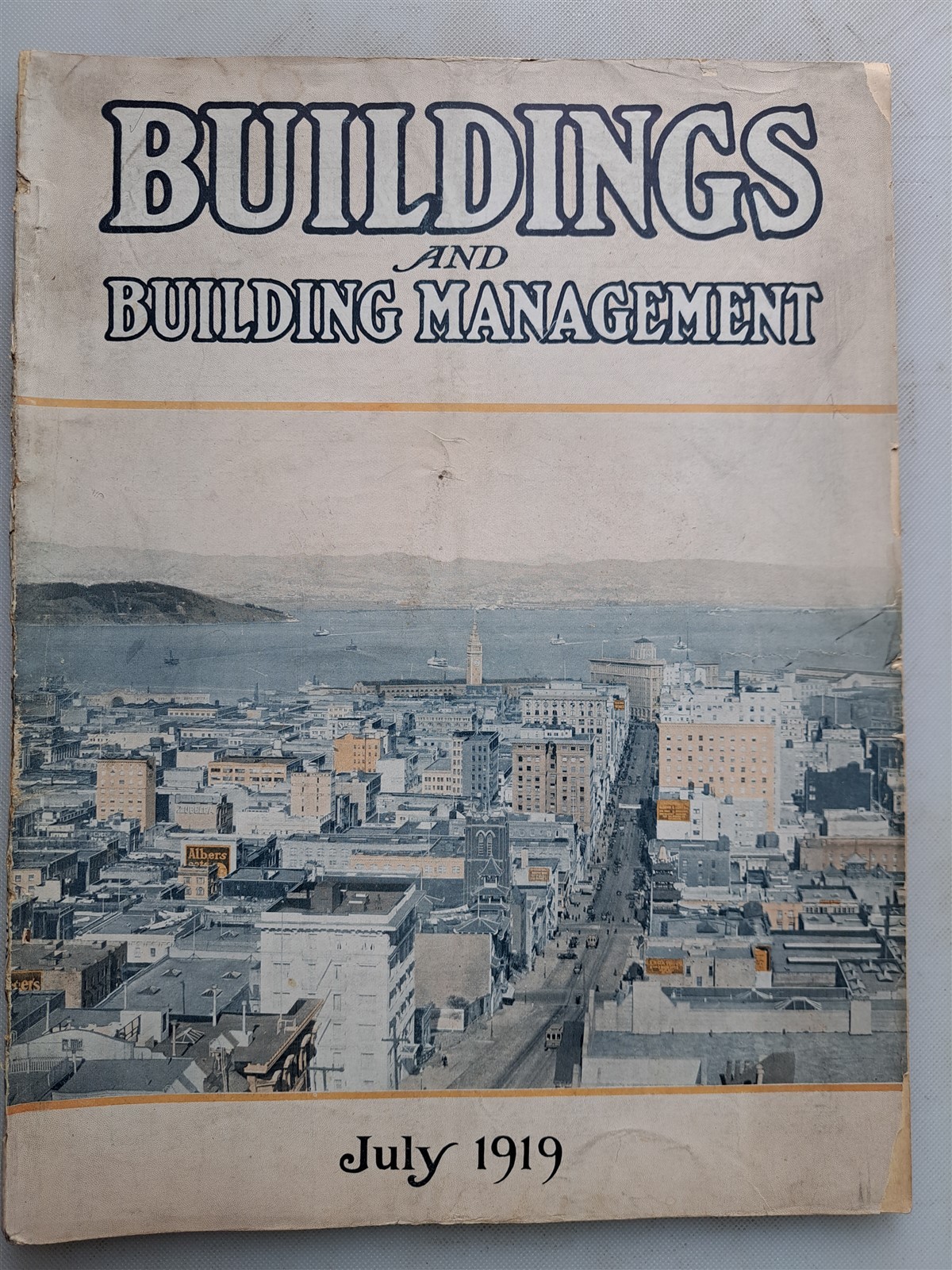 Building Management Magazine – July 1919 Issue – Apartments, Offices, Etc.