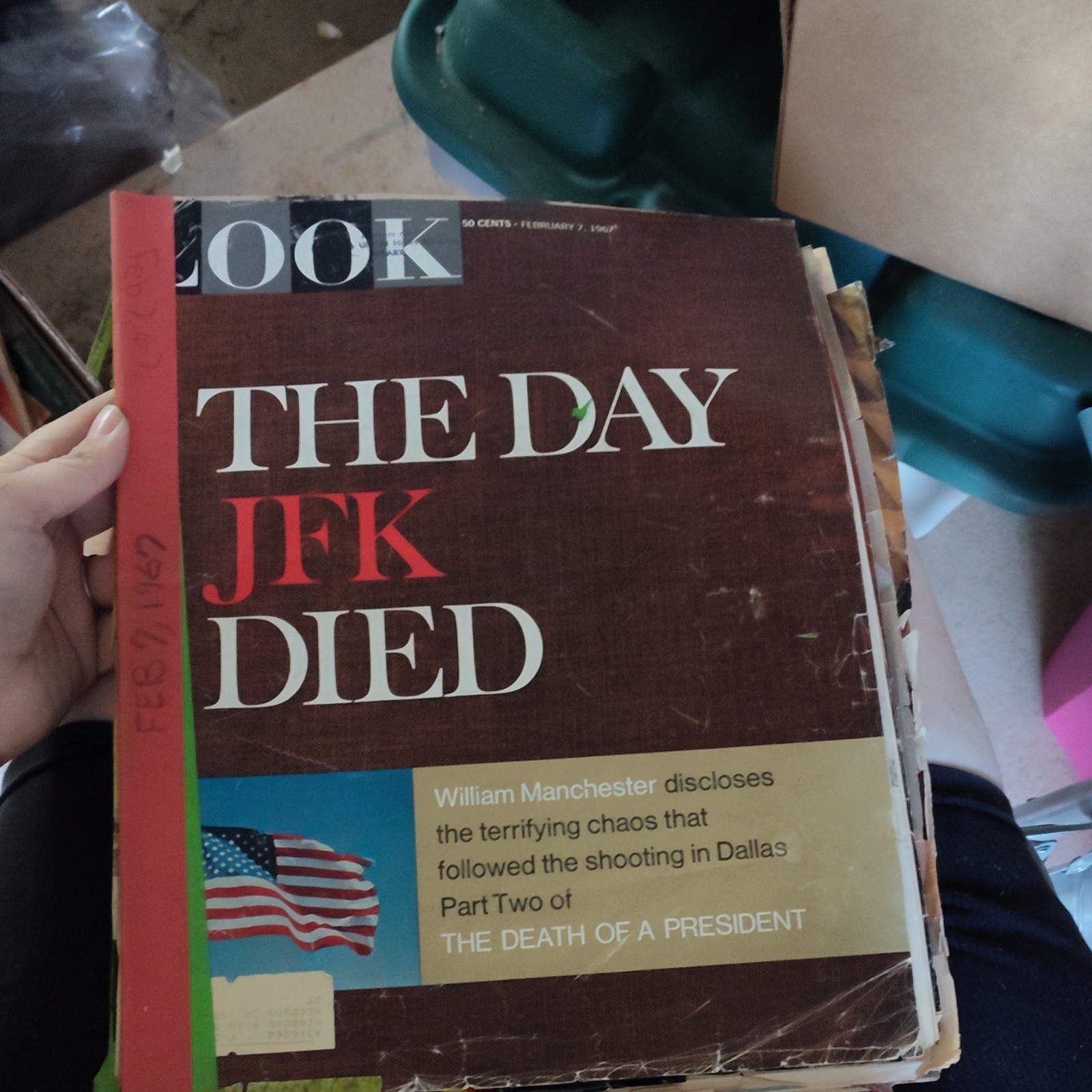 Look Magazine February 7 1967 The Day JFK Died Illustrated Issue Manchester