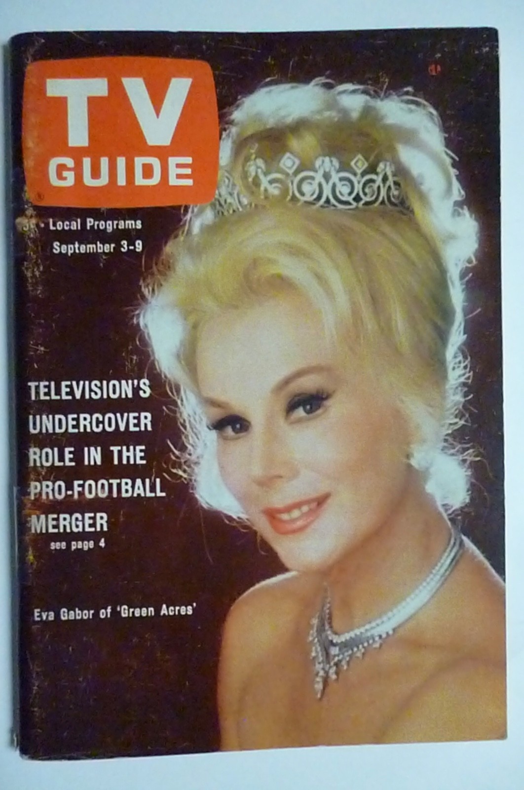 L. A. Sept 3 1966 TV Guide DEBUT STAR TREK That Girl GREEN HORNET Time Tunnel