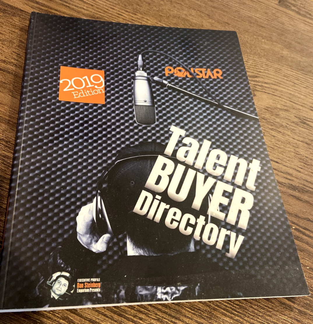 Pollstar Magazine: Talent Buyer Directory 2019 – Not available in stores